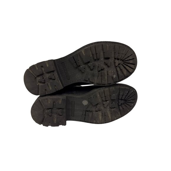 NEW Lucky Brand Women's Boots Candre Motorcycle Black Buckle Cycle Grunge 6.5 - Picture 9 of 11